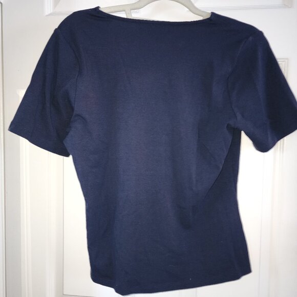 MICHAEL KORS DETAILED GROMMET TEE - Picture 2 of 3